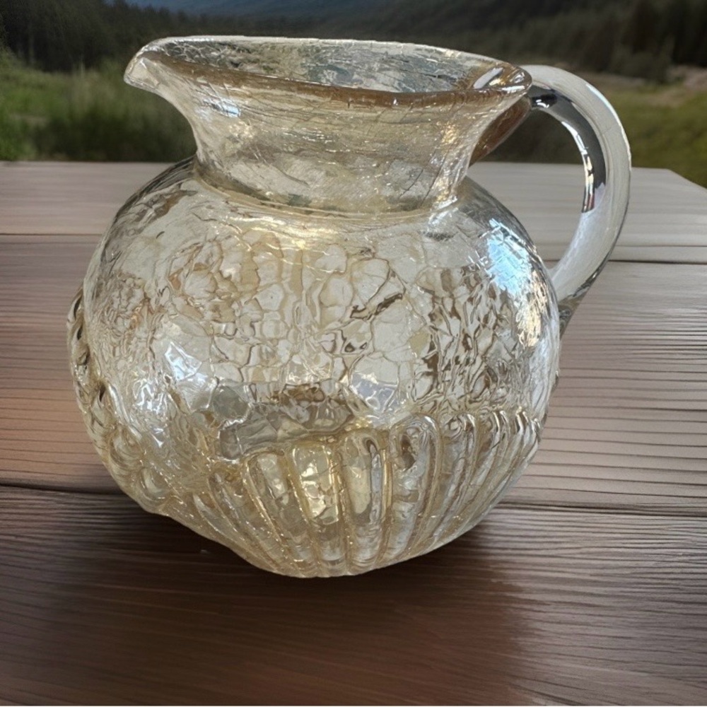 Vintage Glass Pitcher